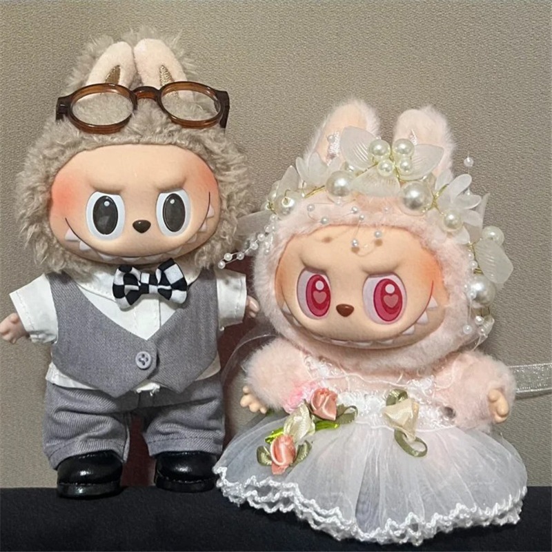 15 17cm For Labubu Doll Weddin - Baby Clothing Usa review and price