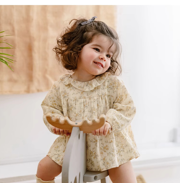Floral Baby Girl Dresses Sprin - Baby Clothing Organic review and price