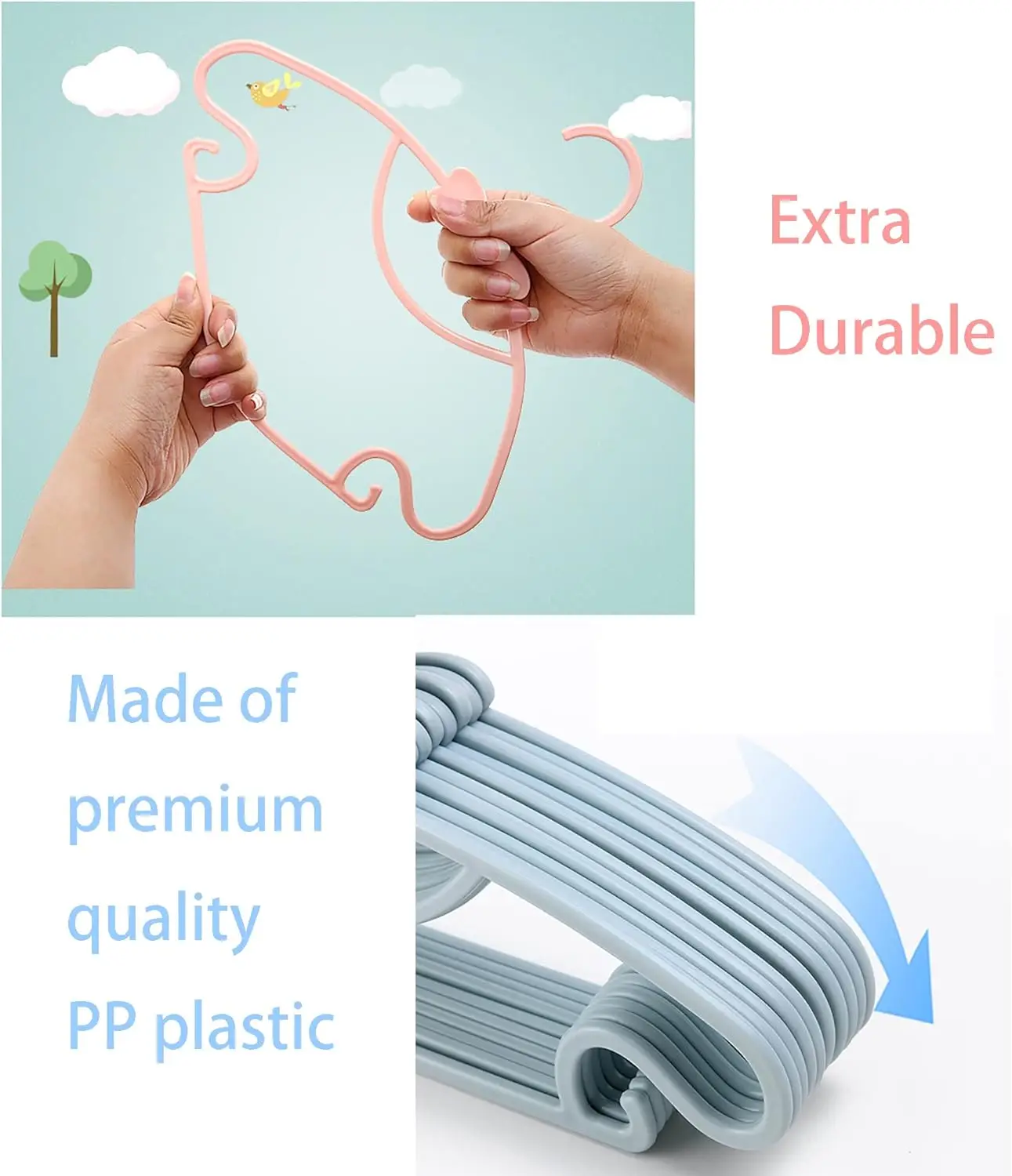 Baby Hangers Plastic Kids Clot - Baby Clothing Hanging Rack review and price